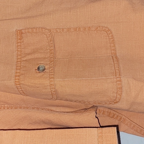 Covington Button Up Shirt Short Sleeve Pockets Casual Work XL NEW comfort beach - Picture 2 of 8